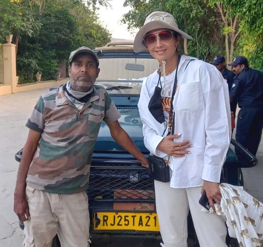 Shilpa Shetty in Ranthambore