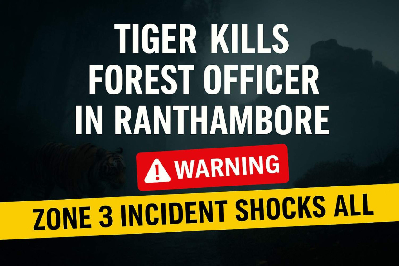 Tiger Attack in Ranthambore: Forest Range Officer Killed