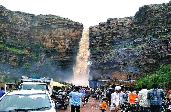 Waterfall in Ranthambore