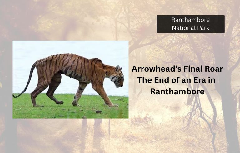 Arrowhead’s Final Roar: The End of an Era in Ranthambore